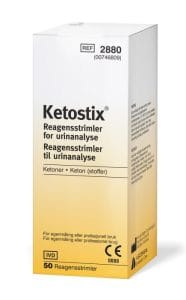 Ketostickor urin