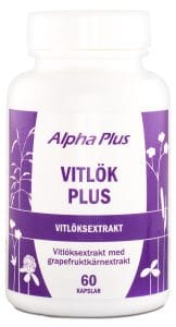 Bra kapslar med vitlök
