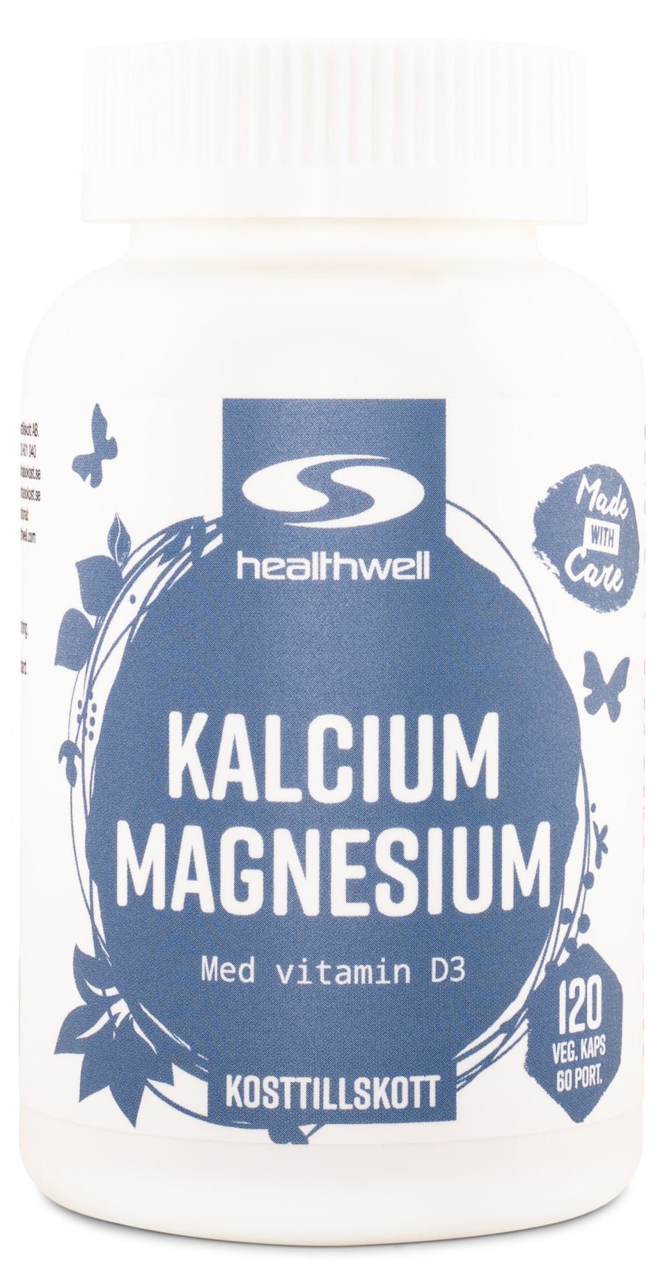 Kosttillskott med magnesium och kalcium
