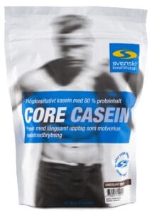 Core kasein från svenskt kosttillskott